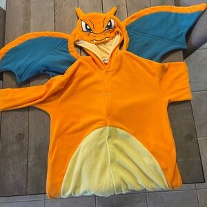 Adult sized Charizard Pokémon onesie